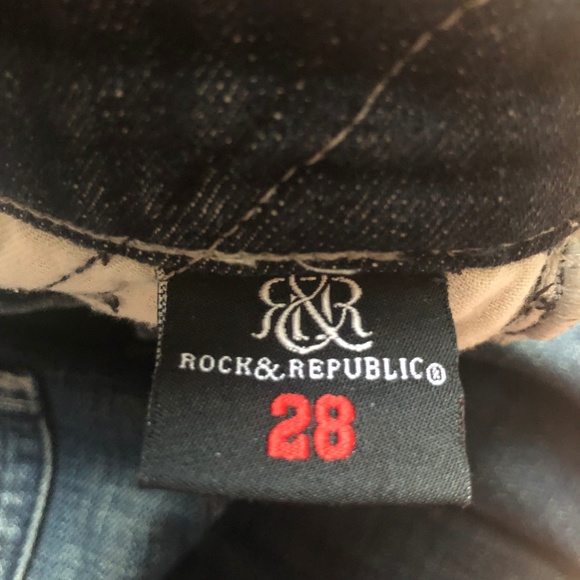 Rock & Republic Kasandra boot cut jeans size 28 - Picture 7 of 7